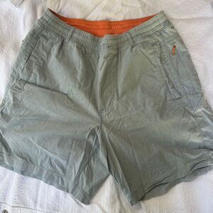 Birddogs Boom Khaki Shorts For Your Broomstick Blue Size Medium 7" Inseam Lined
